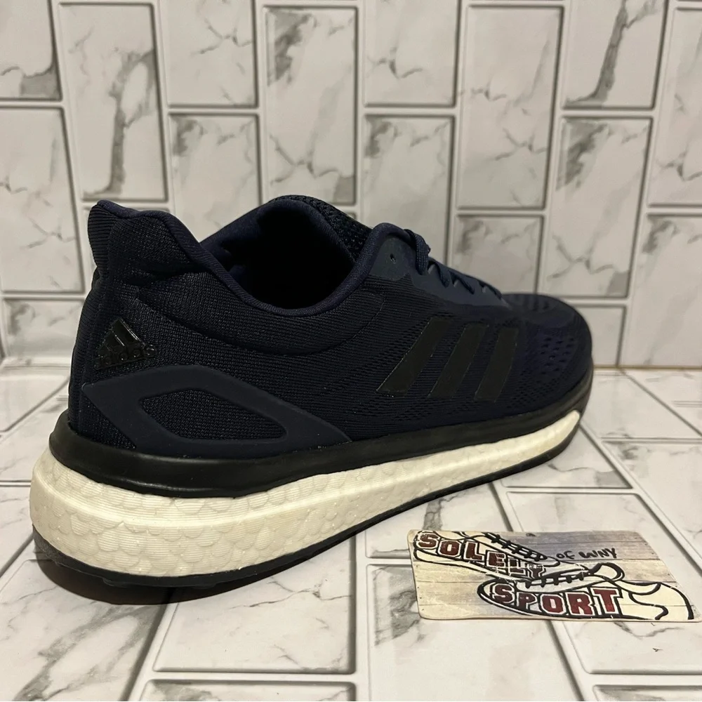 New Adidas Response LT Boost Navy Blue Running Shoes Ultra Boost Gym Training - Picture 9 of 16